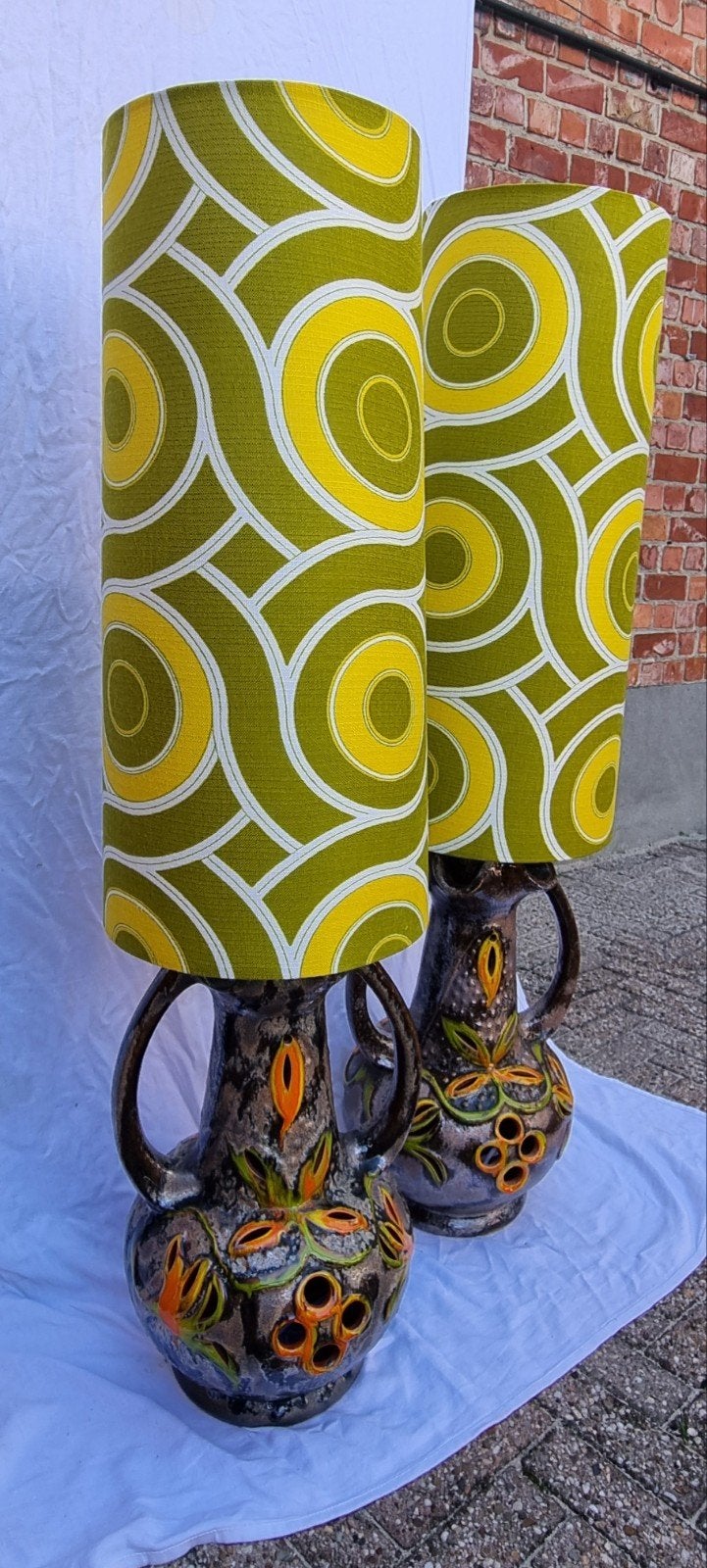 lampe de sol vintage W. Germany, Enlèvement