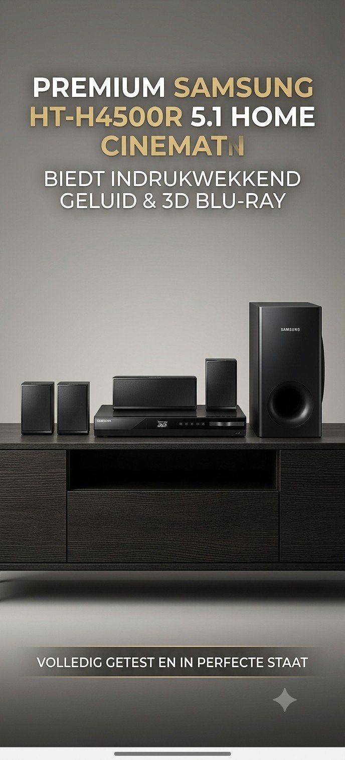 sound system/ homecinema Samsung, Enlèvement