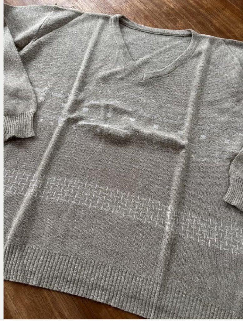 Pull vintage taille XXL, Enlèvement ou Envoi, Comme neuf, Autres tailles, Beige