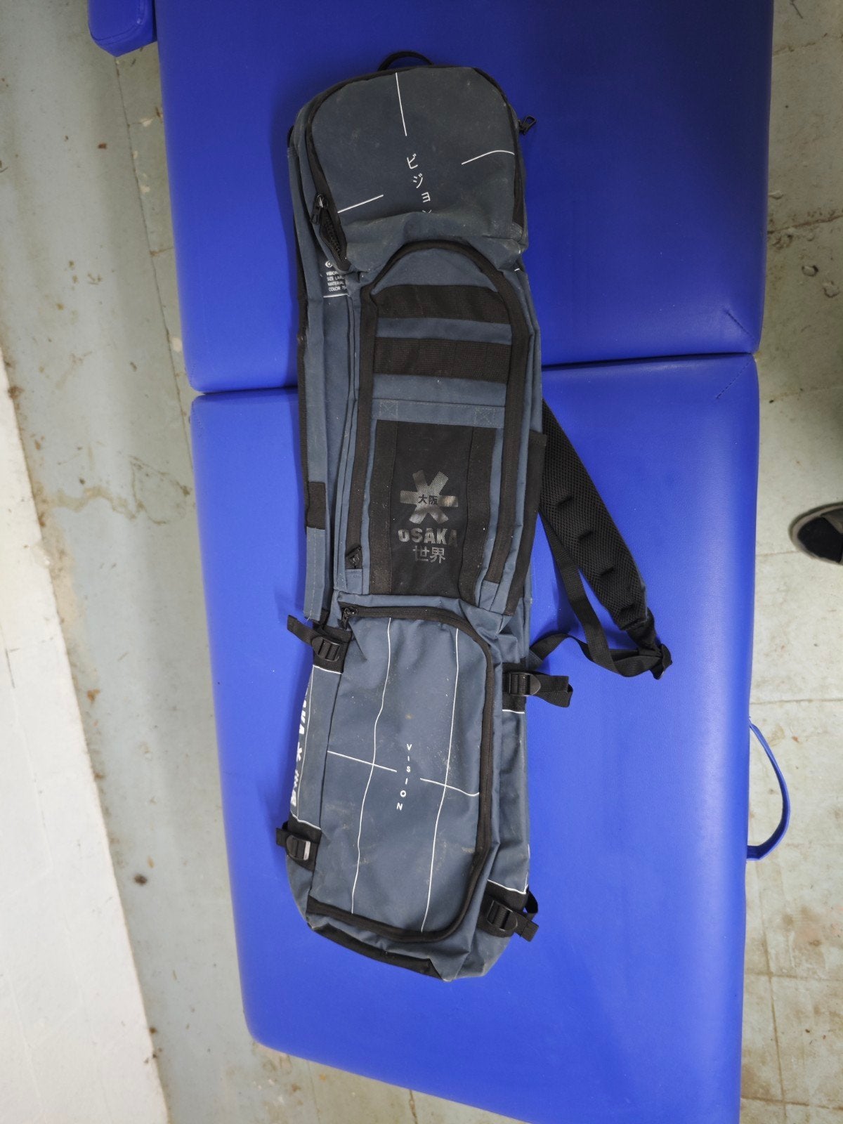 Hockey tas zwart/grijs, Sports & Fitness, Hockey, Enlèvement, Utilisé, Sac