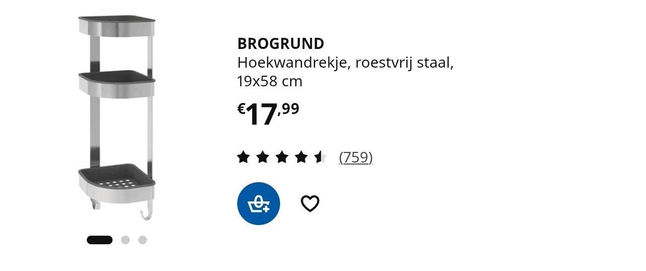 Brogrund IKEA - NIEUW, Ophalen