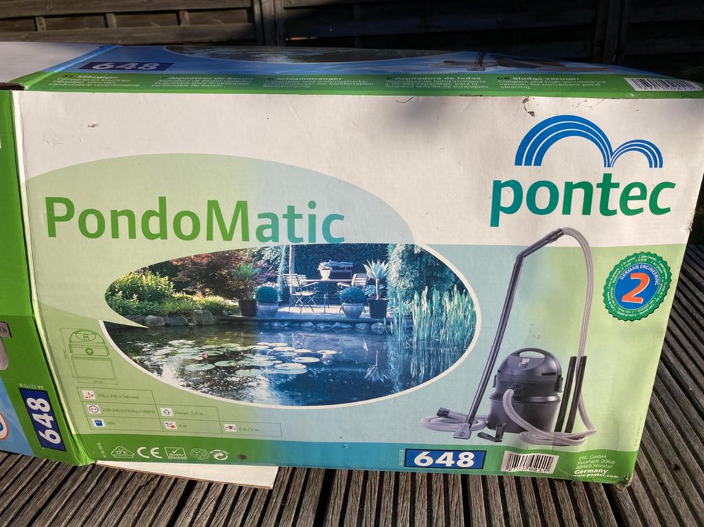 Vijverstofzuiger Pontec, Ophalen, Zo goed als nieuw, Vijverstofzuiger