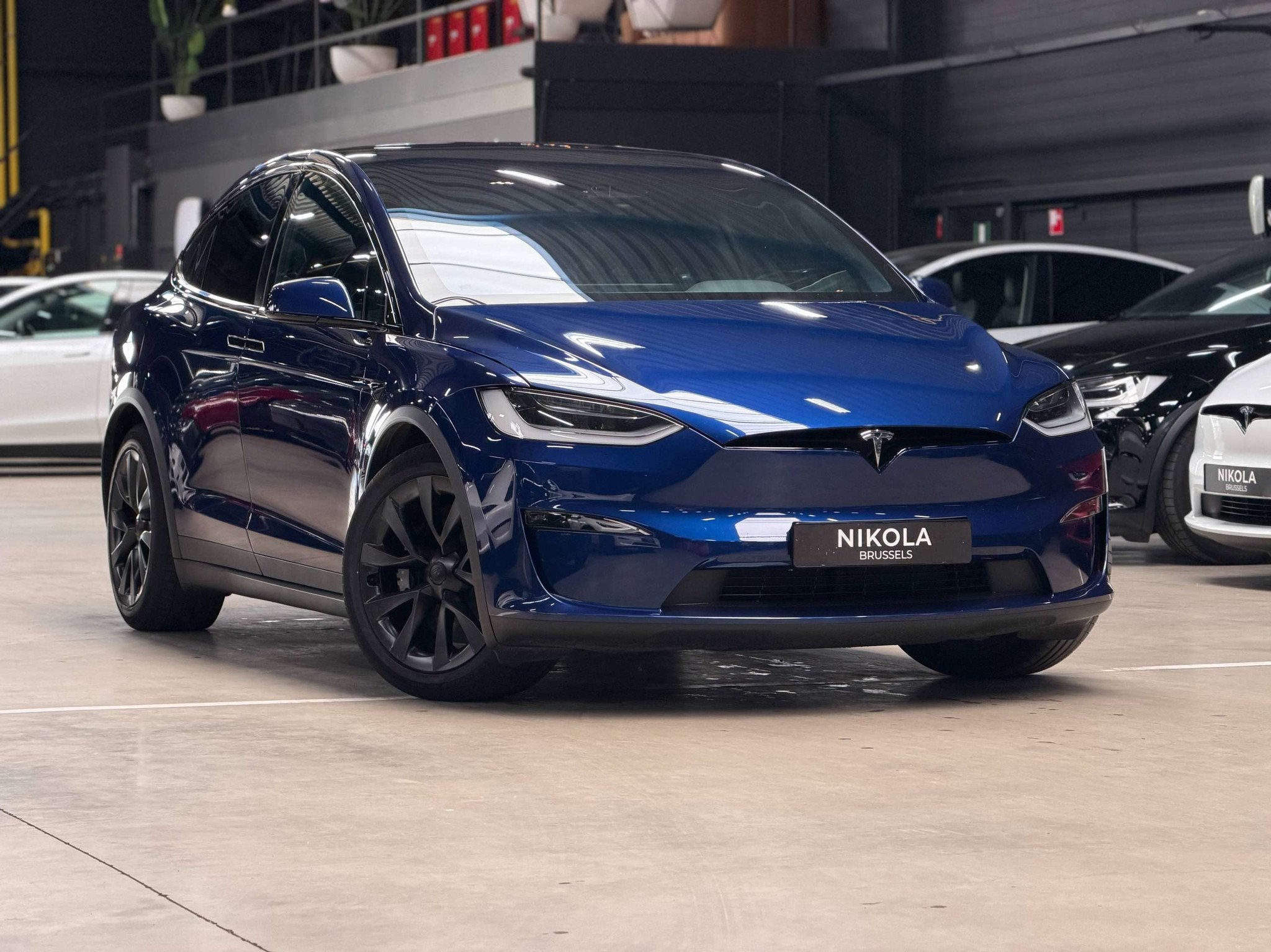 Tesla Model X FACELIFT - LONG RANGE -ALL WHEEL DRIVE - HARDW, Auto's, Tesla, Automaat, Model X, Zwart, 576 km