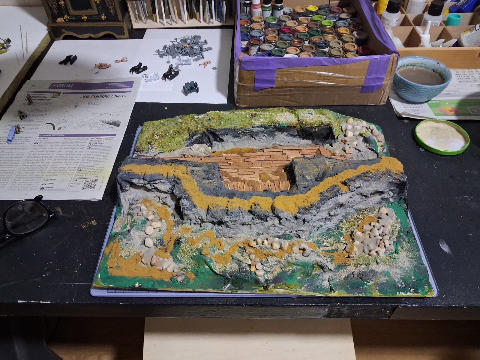 diorama aux 1/72., Enlèvement ou Envoi, Neuf, Diorama