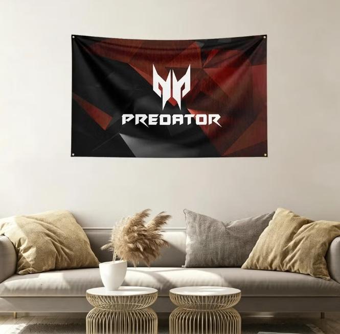 Grote vlaggen Predator (150x90cm) Nieuw., Ophalen of Verzenden, Nieuw
