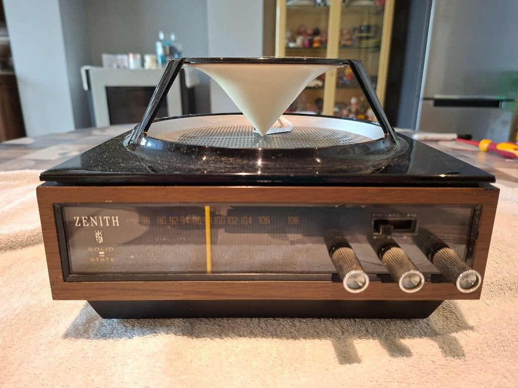 Radio zenith, Enlèvement, Utilisé, Radio