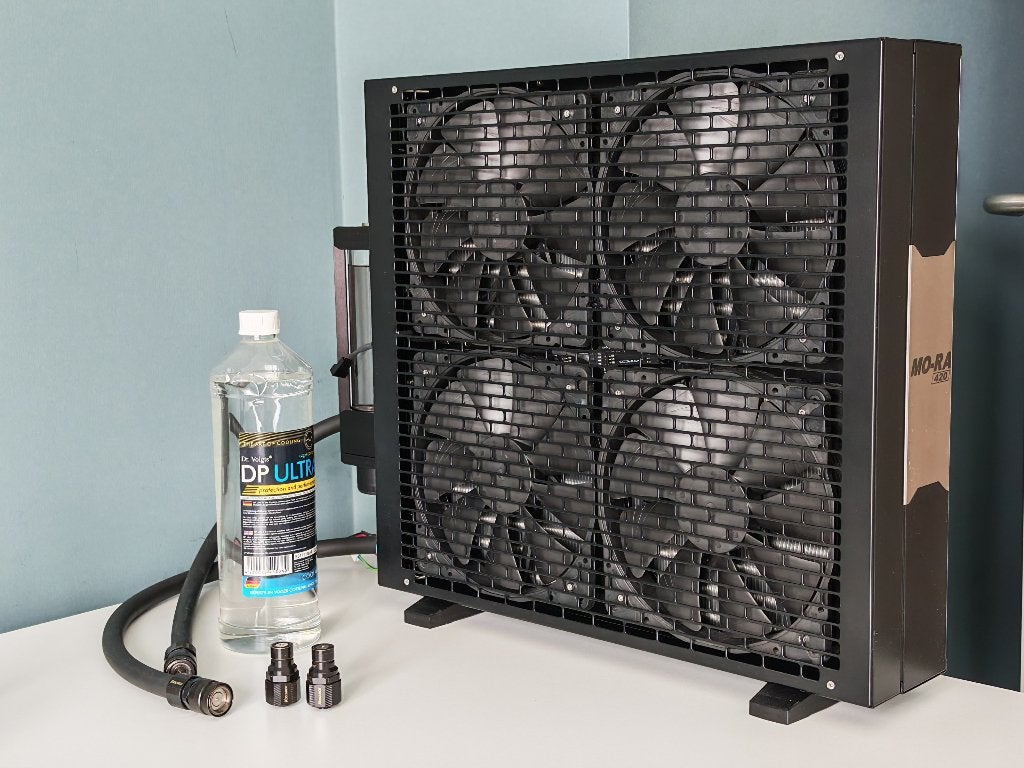 MoRa 420LT Watercooling Kit, Computers en Software, Ophalen, Zo goed als nieuw, Waterkoeling