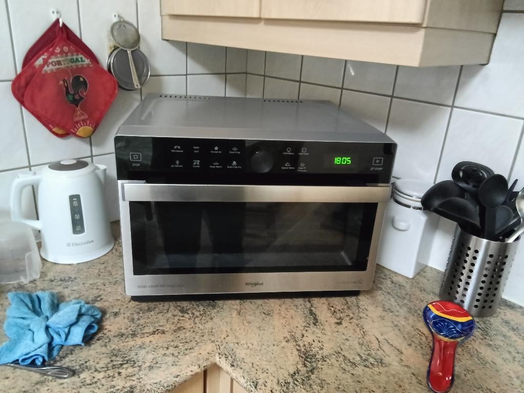 Whirlpool dual crisp technology, Ophalen, Crisp, Microgolfoven, Zo goed als nieuw