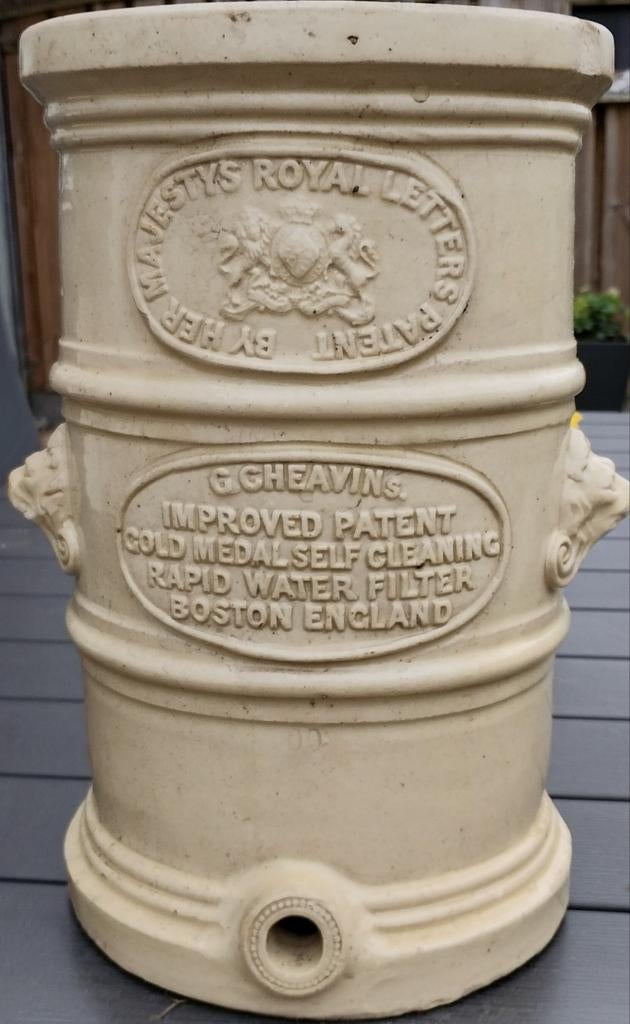 Steengoed Waterfilter, Ophalen