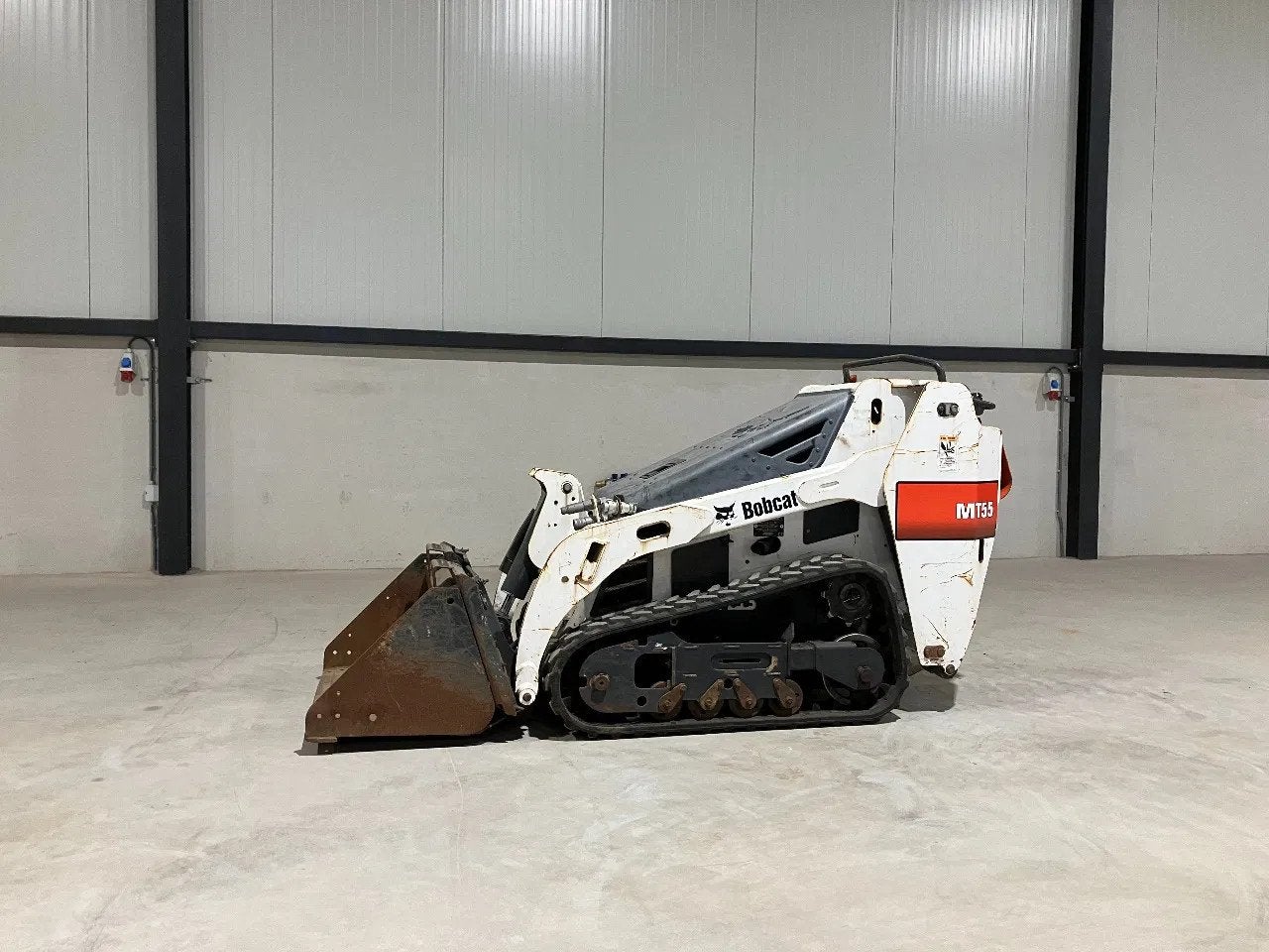 Bobcat MT55 minishovel/skidster, Chargeuse sur pneus ou Chouleur