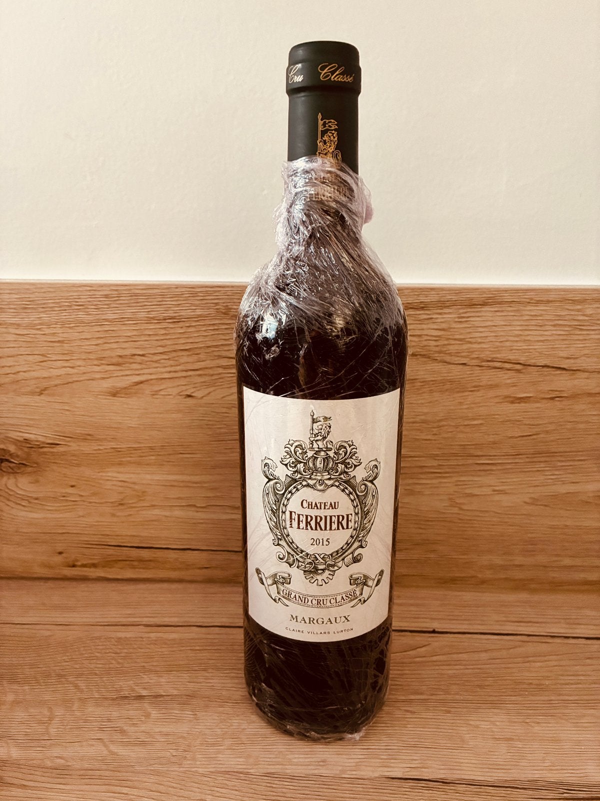 1 x Château Ferriere 2015, Collections, Vins, Neuf, Pleine, Enlèvement, Vin rouge