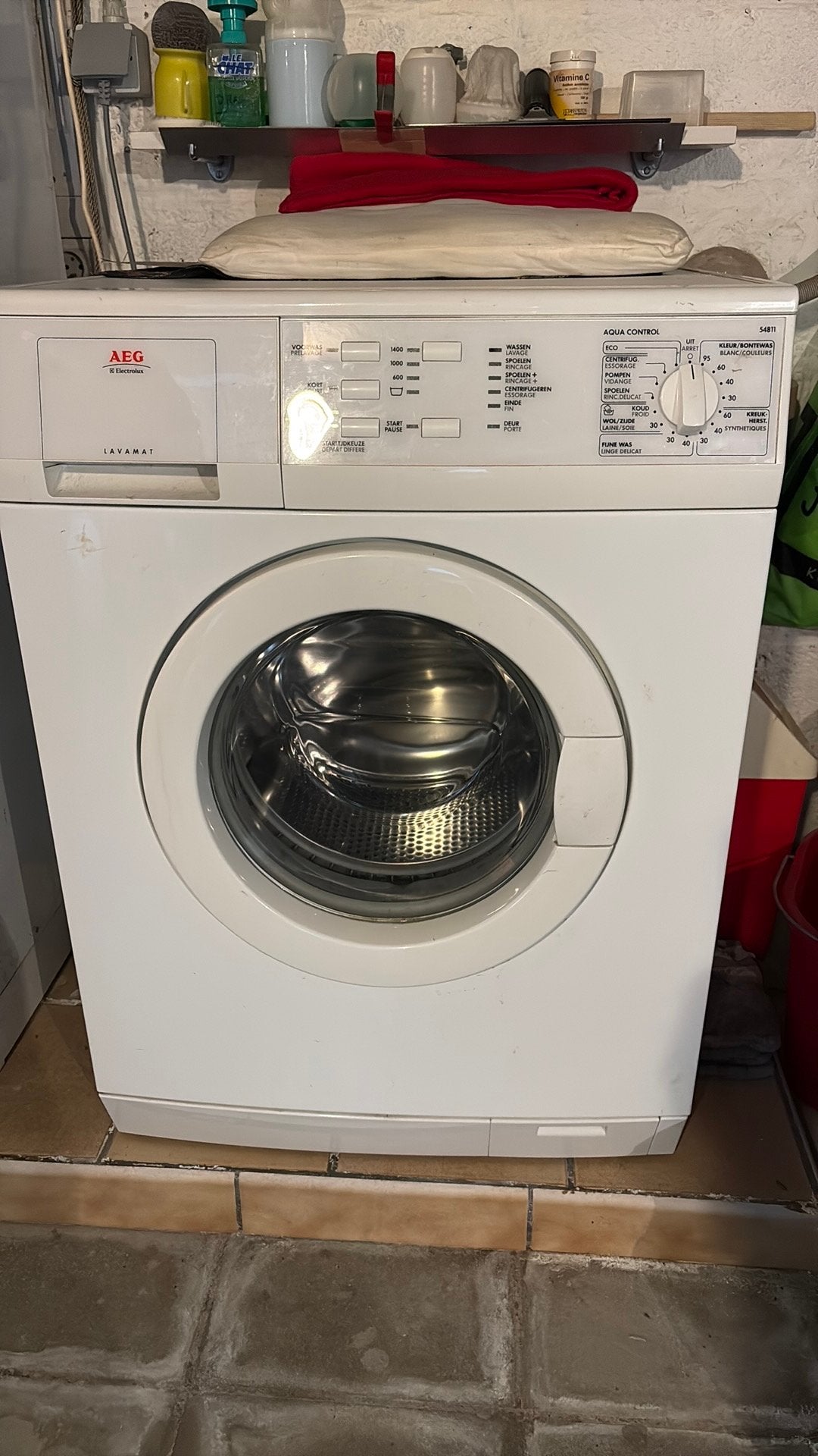Machine à laver AEG, Ophalen, Zo goed als nieuw