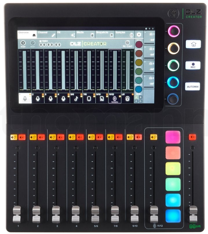 Mackie DLZ Creator podcast digitale mixer nieuw, Muziek en Instrumenten, Ophalen of Verzenden, Nieuw, 5 tot 10 kanalen, Microfooningang