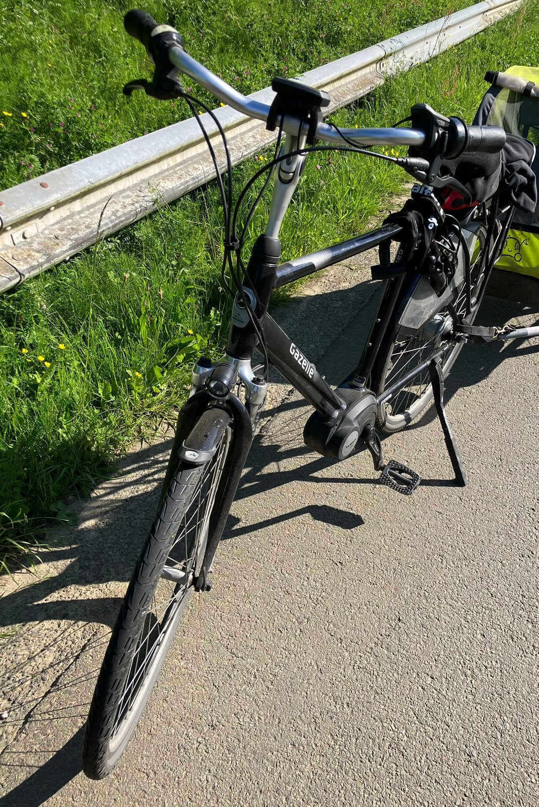 Gazelle elektrische herenfiets, Enlèvement, Utilisé, 50 km par batterie ou plus, Gazelle