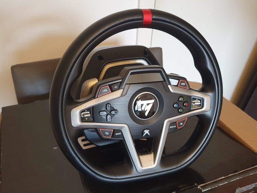 Racing wheel Thrustmaster T248 - PC en XBOX, Games en Spelcomputers, Spelcomputers | Sony Consoles | Accessoires, Zo goed als nieuw