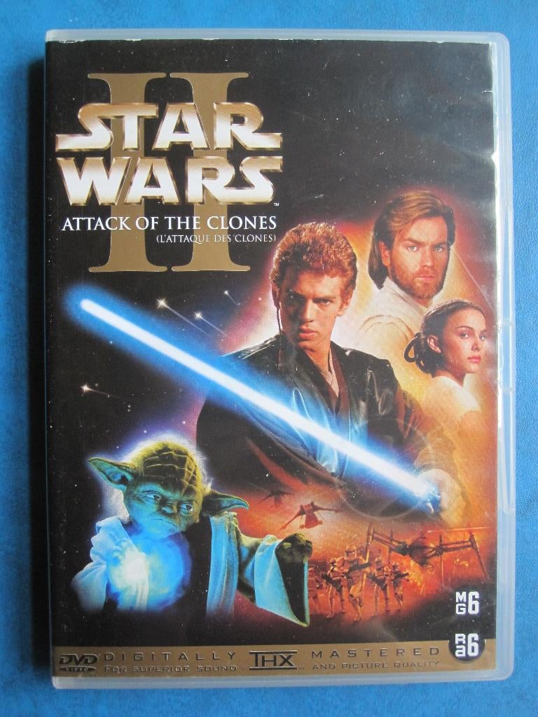 Star Wars, épisode II - L'Attaque des clones (2002) 2 disque, À partir de 6 ans, Enlèvement ou Envoi, Science-Fiction, Coffret