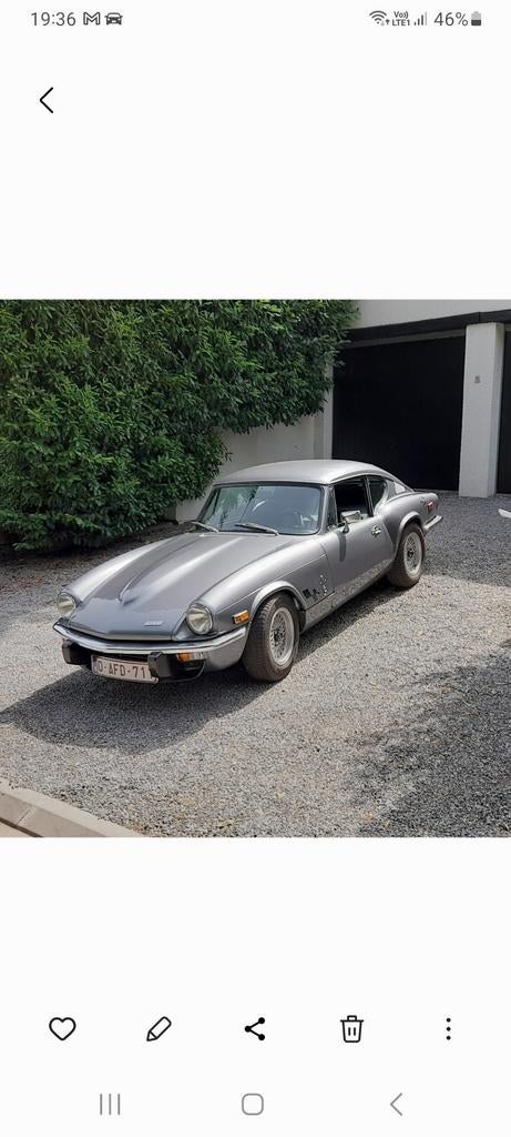 Triumph GT6, Autos, Triumph, Particulier, Achat