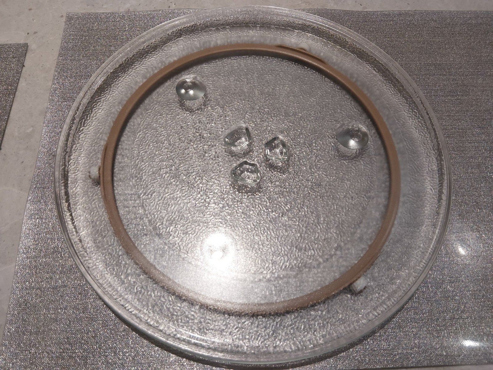 Draaischijf microgolf 28 cm, Ophalen