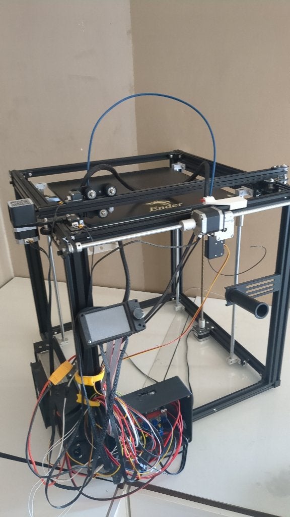 Ender 5 plus 3d printer, Computers en Software, 3D Printers, Ophalen, Gebruikt, Filament, Creality