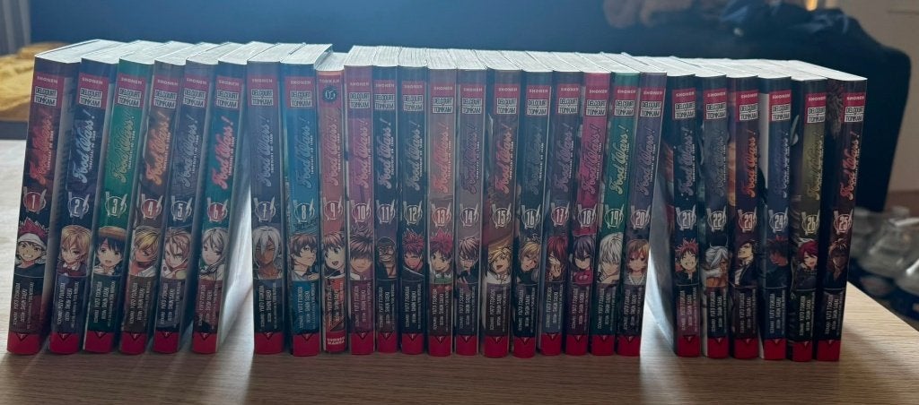 Manga Food Wars! – Shokugeki no Soma – Tomes 1 à 25, Boeken, Strips | Comics, Meerdere comics, Ophalen of Verzenden, Zo goed als nieuw