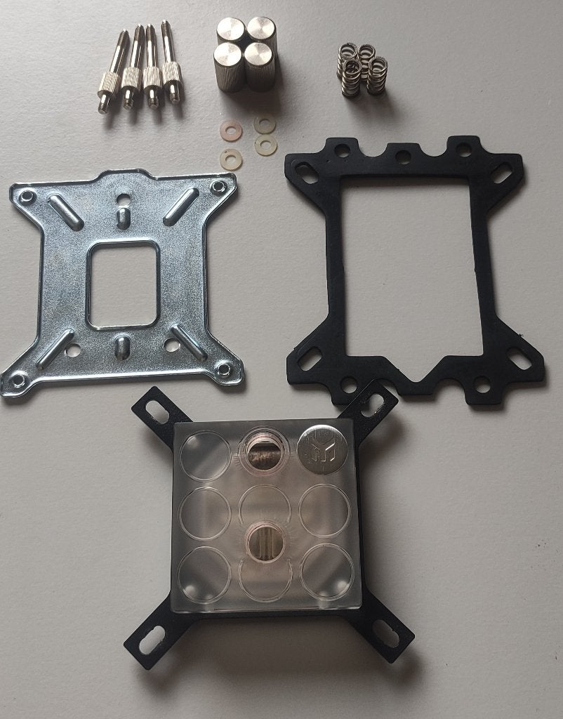 Waterblock CPU EKWB LGA1200, Ophalen, Gebruikt, Waterkoeling