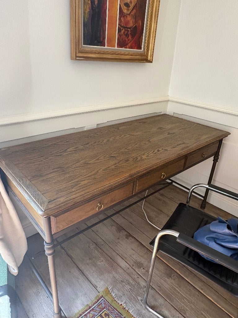 Houten bureau, Maison & Meubles, Autres marques, Antique, Bois, 165 cm