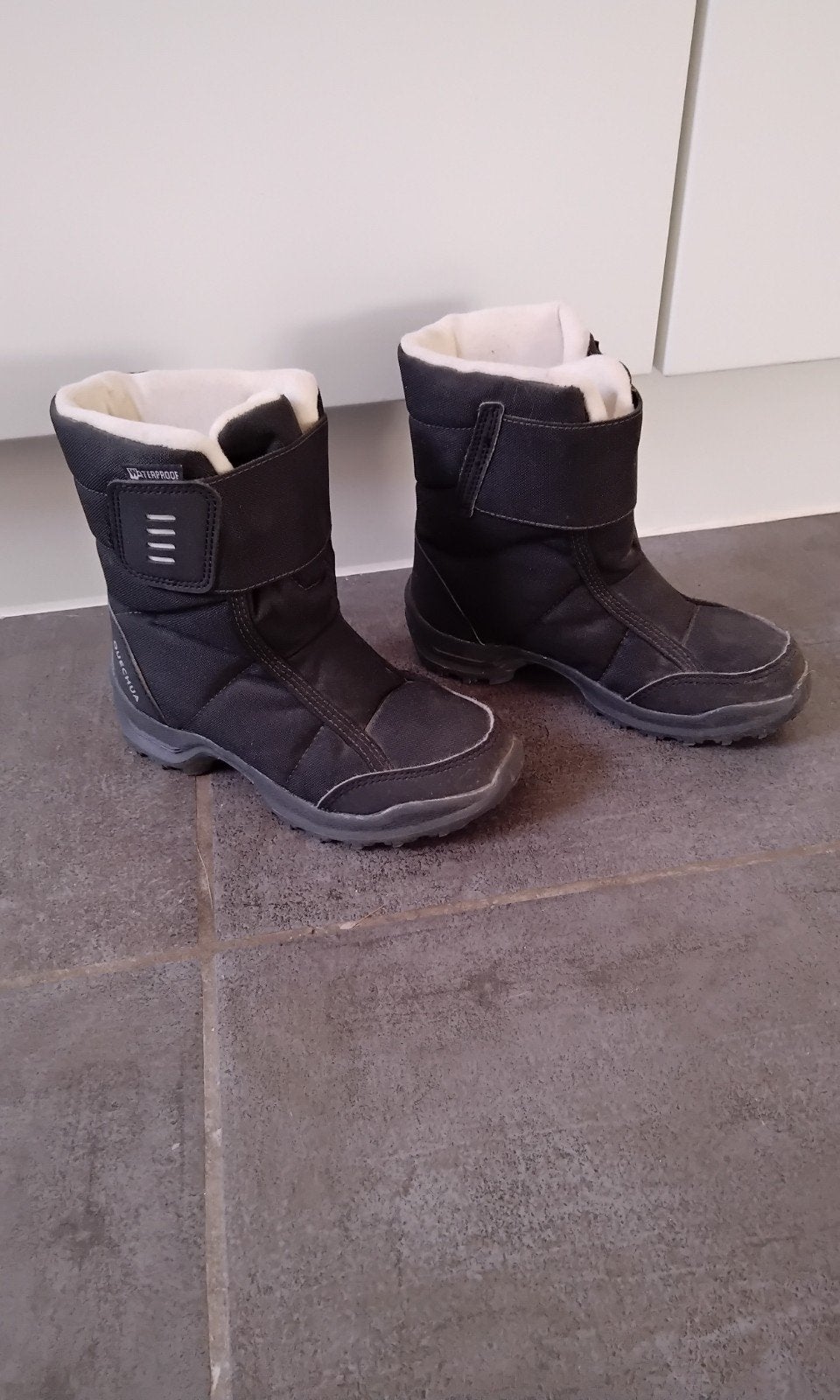 Quechua warme snowboots / winterlaarzen - Maat 30, Kinderen en Baby's, Jongen of Meisje, Overige typen, Ophalen of Verzenden, Zo goed als nieuw