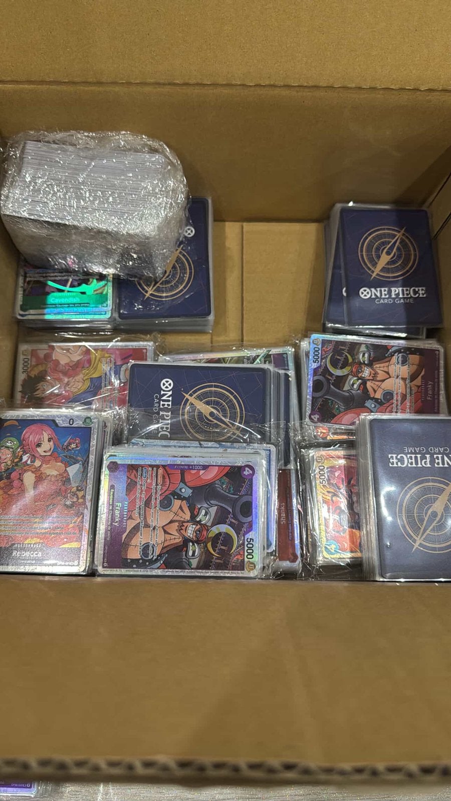 LOT ONE PIECE, Hobby en Vrije tijd, Ophalen of Verzenden, Nieuw, Meerdere kaarten, Foil