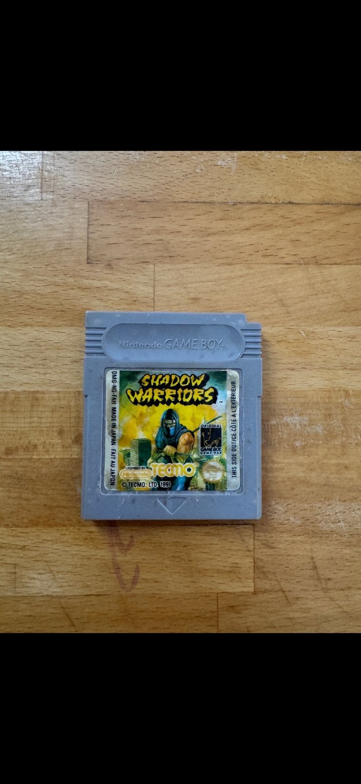 Shadow Warriors Nintendo Game Boy, Ophalen, Gebruikt