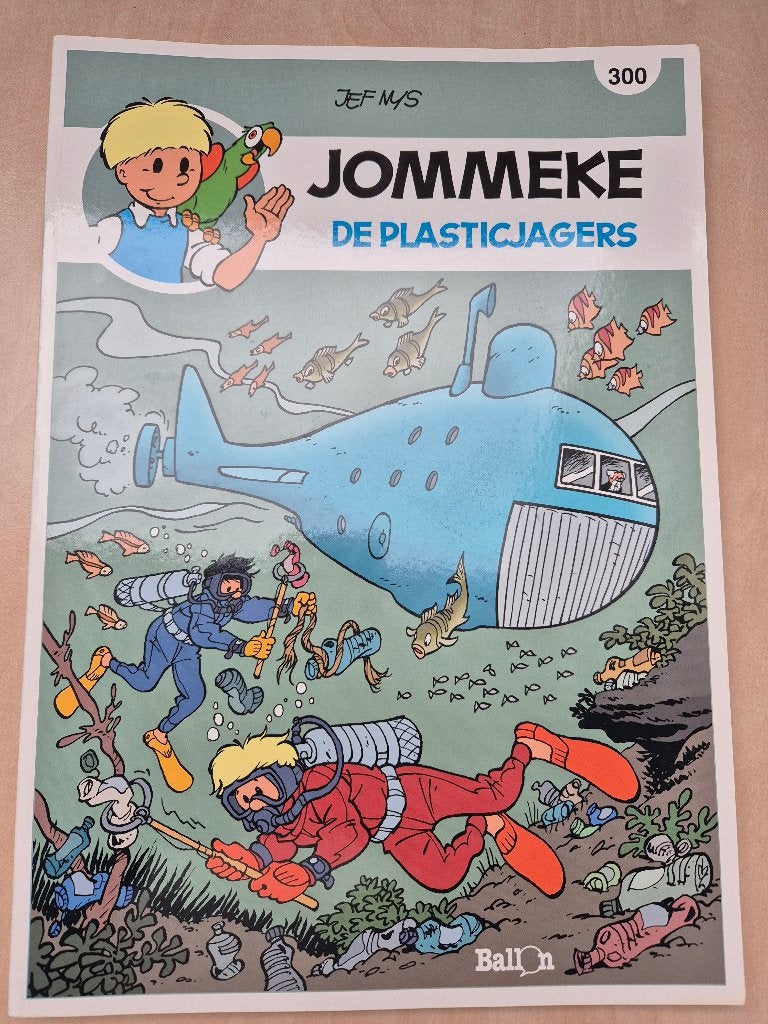 Strip Jommeke De plastiekjagers nr 300, Boeken, Stripverhalen, Ophalen, Nieuw