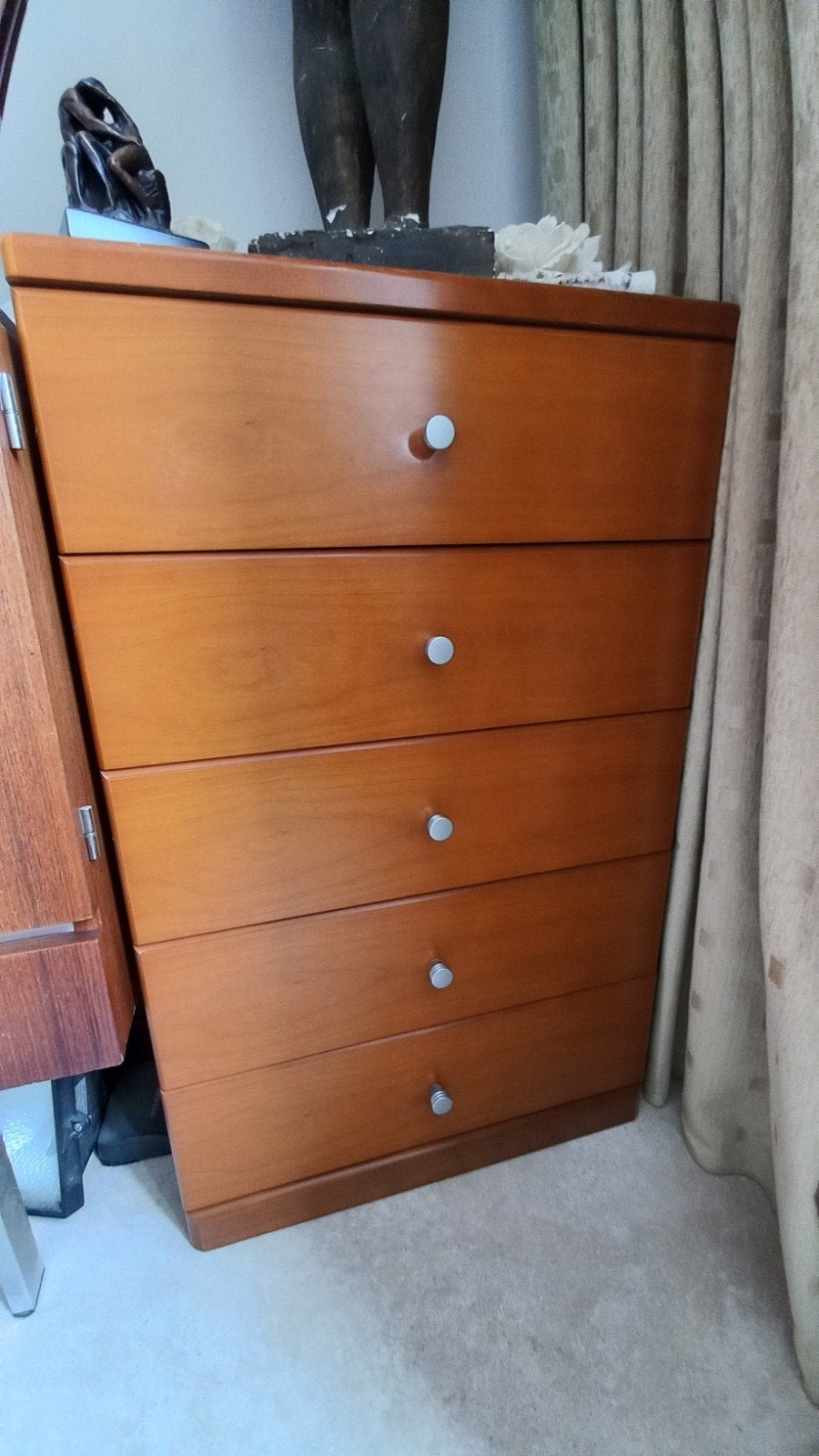 Vintage ladekast, Ophalen