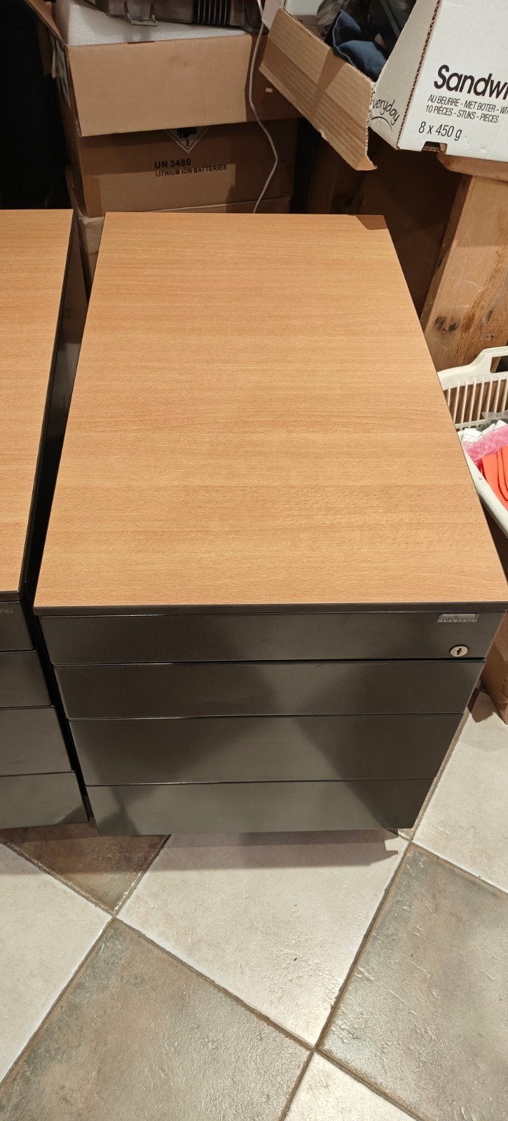Ahrend ladeblok, 43 cm, 76 cm, Métal, Enlèvement