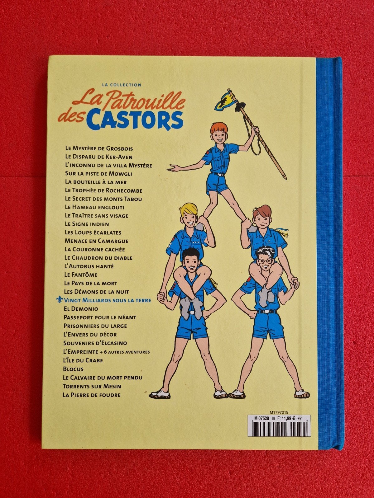 Bd la patrouille des castors la collection 19, Enlèvement ou Envoi