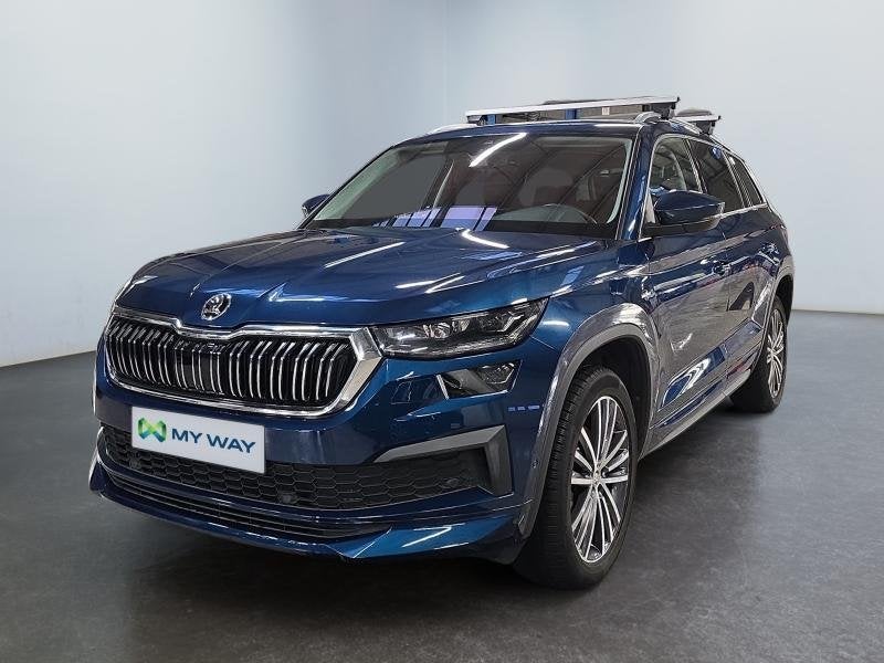 Skoda Kodiaq Laurin & Klement | 1.5 TSI 150Cv | 7 place | Ca, Auto's, Skoda, Automaat, Blauw, Bedrijf, 5 deurs