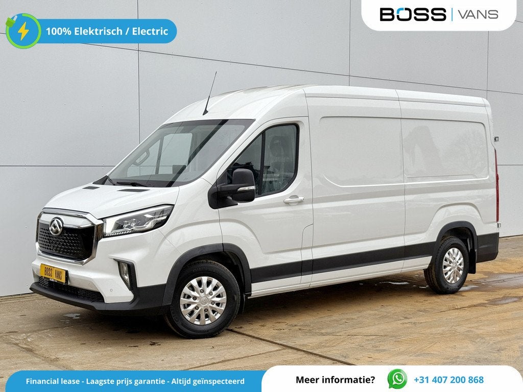 Maxus eDeliver 9 72 kWh 204PK NIEUW! 288km WLTP L3H2 Stoelve, Auto's, Bestelwagens en Lichte vracht, Stof, Maxus, 5 deurs, 288 km