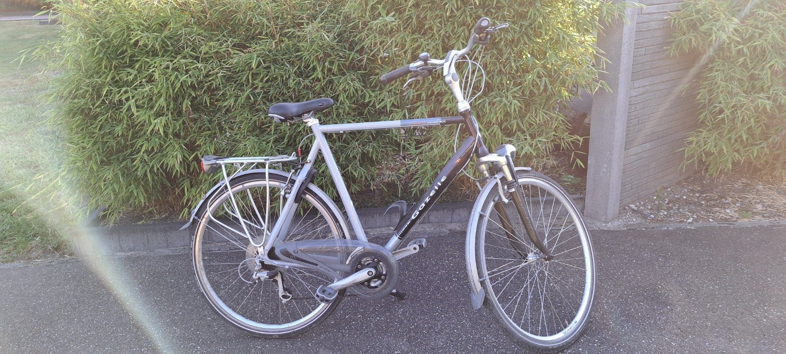 Herenfiets Gazelle, Vélos & Vélomoteurs, Vélos | Hommes | Vélos pour homme, Vitesses, Frein sur jante, 57 à 61 cm, Comme neuf
