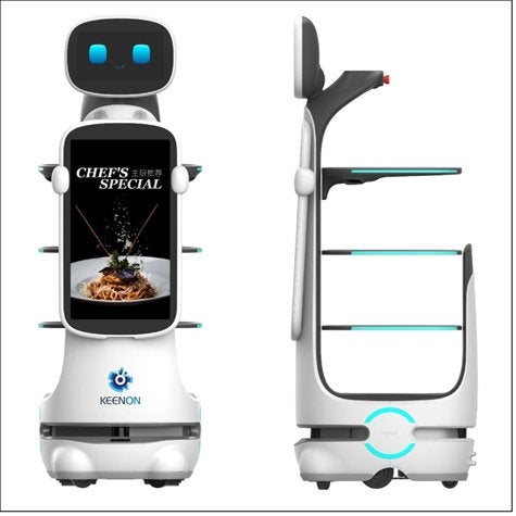 KEENON DINERBOT T10 / RESTAURANT / HOTEL / ZORGINSTELLING, Ophalen of Verzenden, Nieuw in verpakking, Hotelinrichting