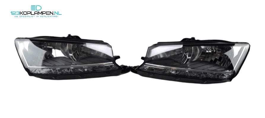 Skoda Fabia III facelift Full LED koplamp koplampen links re, -, -, Enlèvement, Utilisé