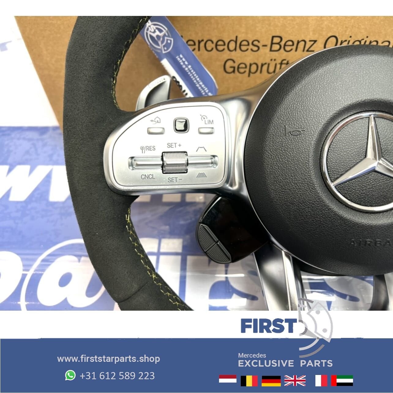 A0004600109 9E38 ORIGINEEL EDITION 1 STUUR Mercedes 35 43 45, Gebruikt, -, Ophalen of Verzenden, -