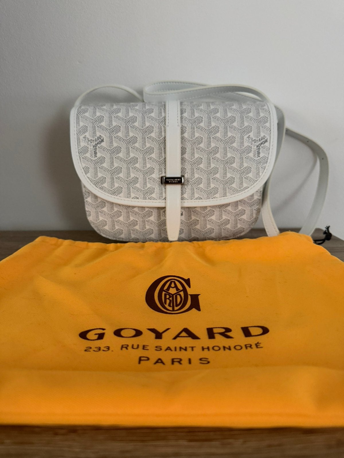 Goyard bag, Ophalen of Verzenden, Nieuw, Wit