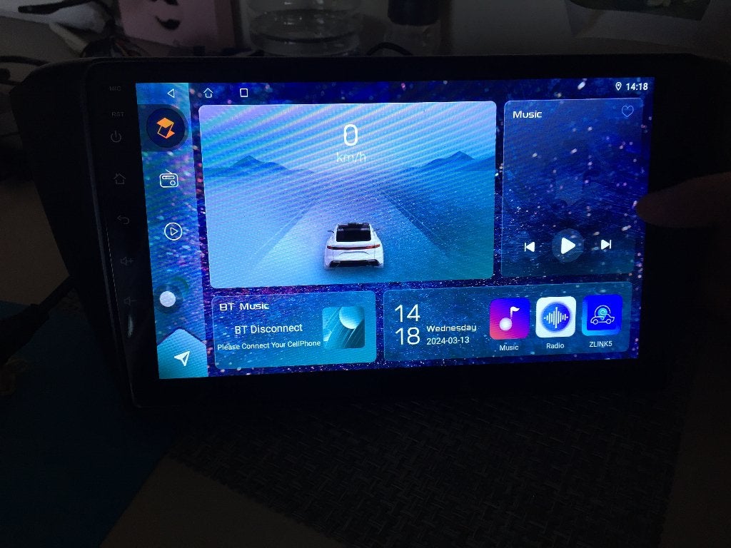 Autoradio-Androoid model K2401,NIEUW !!, Ophalen, Nieuw