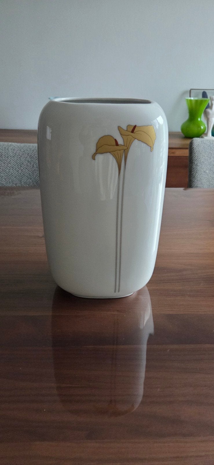 magnifique vase vintage Scherzer - Bavaria, Enlèvement ou Envoi