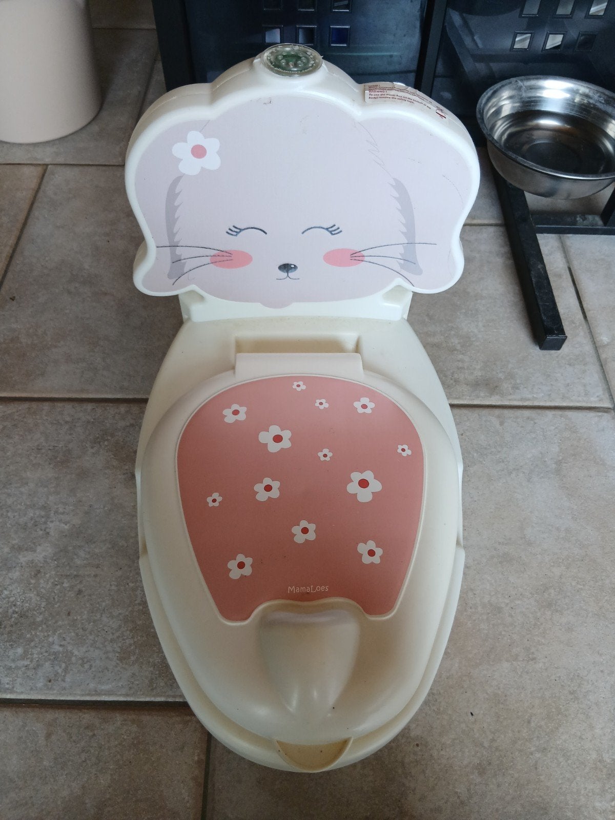 Mama loes wc potje kinderen, Ophalen