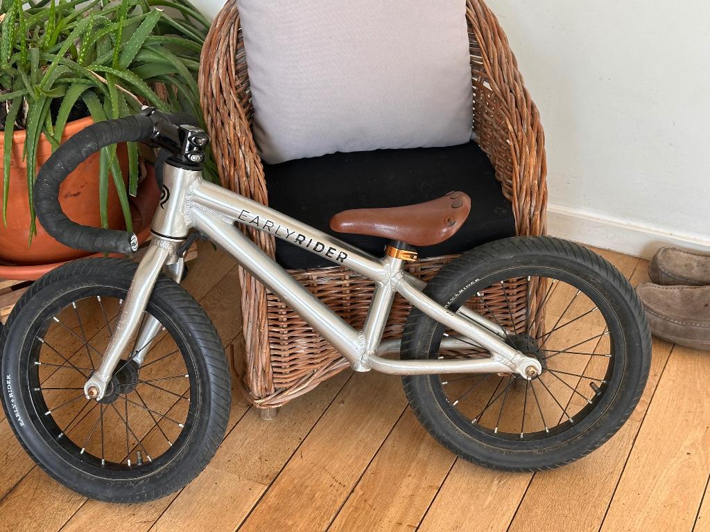 Loopfiets voor vroege fietsers, Fietsen en Brommers, Ophalen, Gebruikt, Minder dan 16 inch