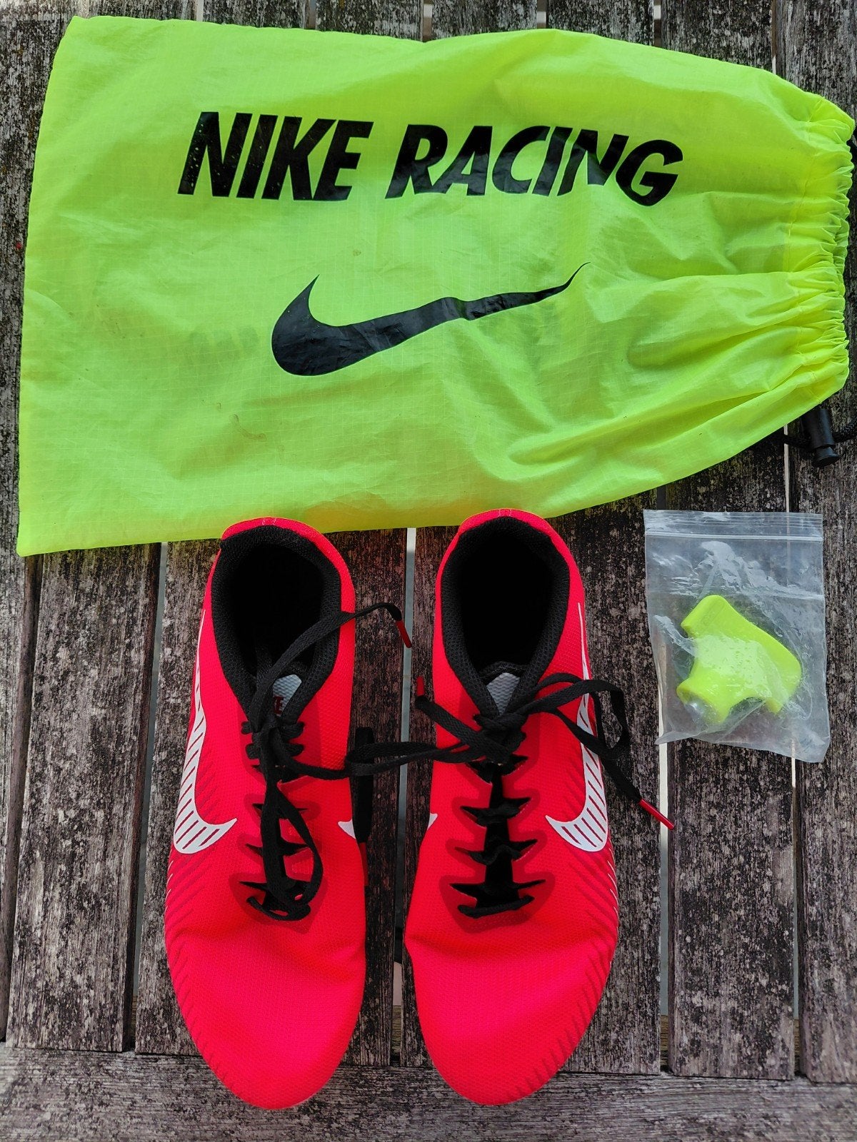 Spikes Nike Zoom Rival M, maat 40, felroze, Sport en Fitness, Ophalen, Gebruikt, Nike, Spikes