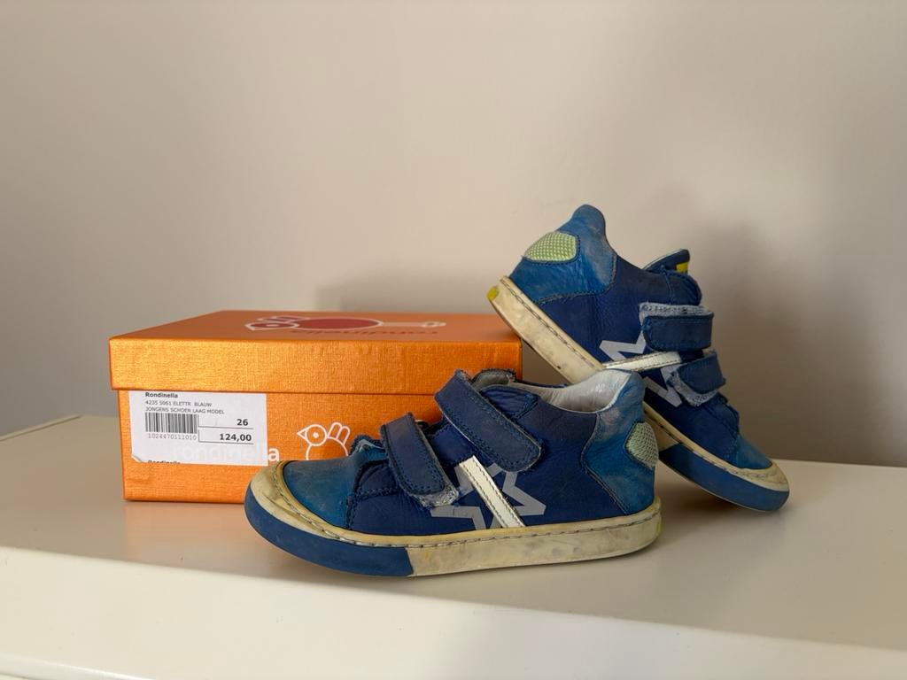Blauwe sneakers Rondinella maat 26, Ophalen of Verzenden, Zo goed als nieuw