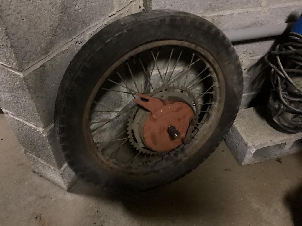 Roue arriere Gillet Tour du Monde, Enlèvement