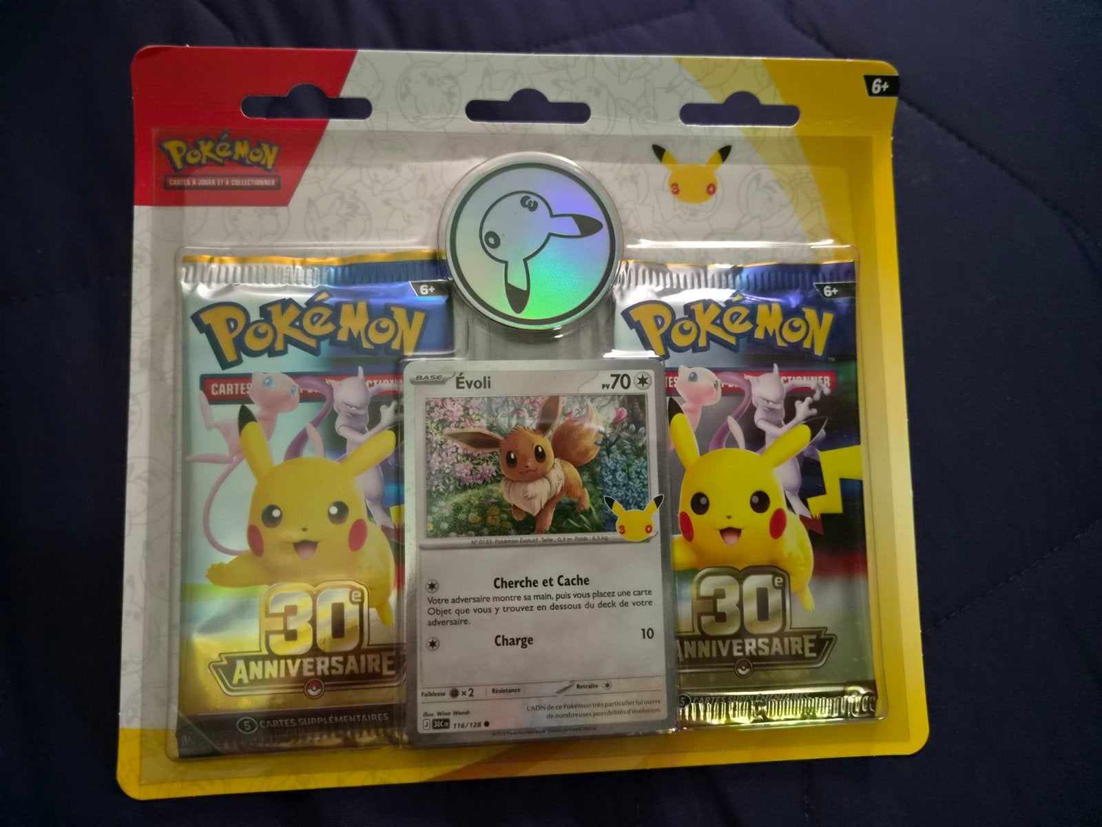 Blister Évoli Pokémon – 30e Anniversaire, Enlèvement ou Envoi, Neuf