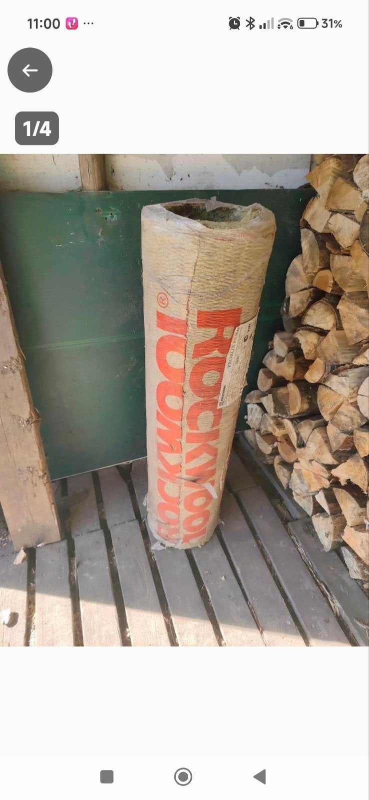 Rockwool kachelbuis isolatie, Doe-het-zelf en Bouw, Ophalen