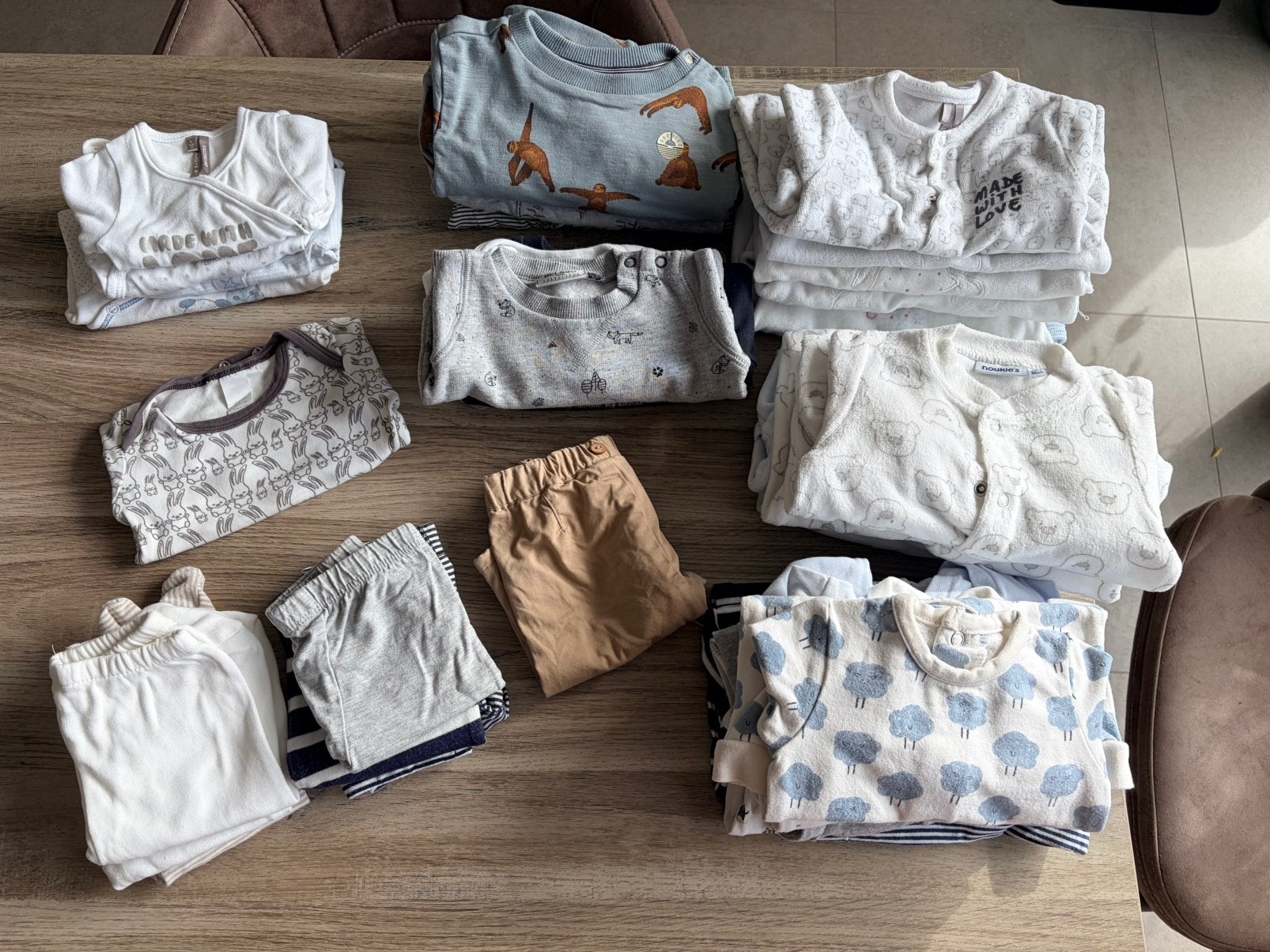 Pakket babykleding maat 56, Kinderen en Baby's, Babykleding | Maat 56, Ophalen, Zo goed als nieuw